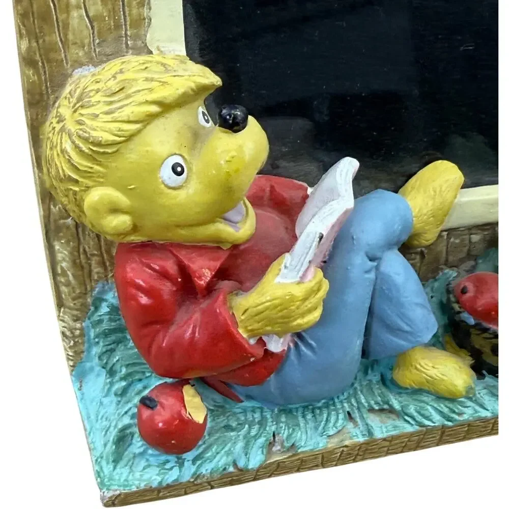 Vintage 90s Berenstain Bears 1991 Princess House Picture Frame 3
